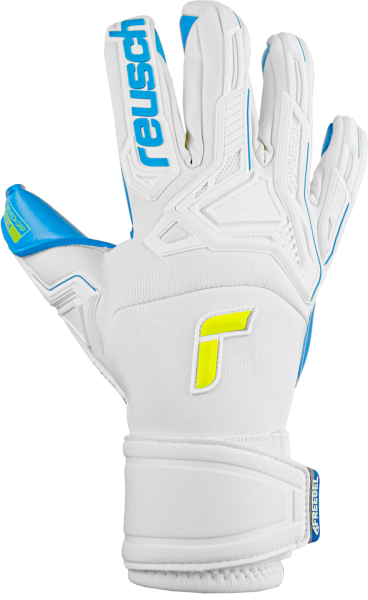 Reusch Attrakt Freegel Aqua Windproof 5270459 1111 white blue front